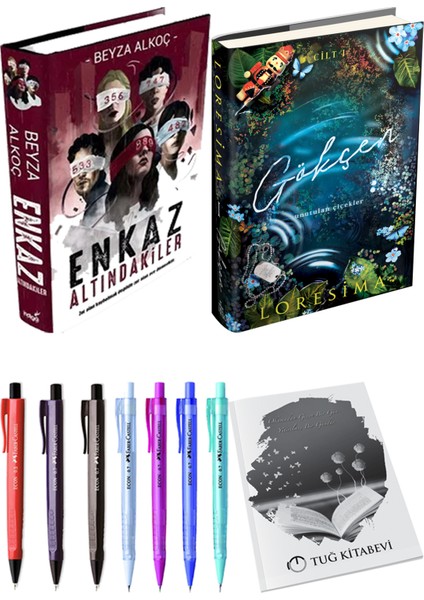 Gökçen 1 Ciltli Loresima ve Enkaz Altındakiler 1 Ciltli Beyza Alkoç 2li Set