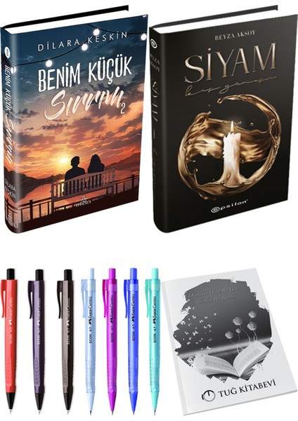Benim Küçük Sırrım 2 Ciltli Dilara Keskin ve Epsilon Yayınevi Siyam 1 Ciltli Beyza Aksoy 2li Set