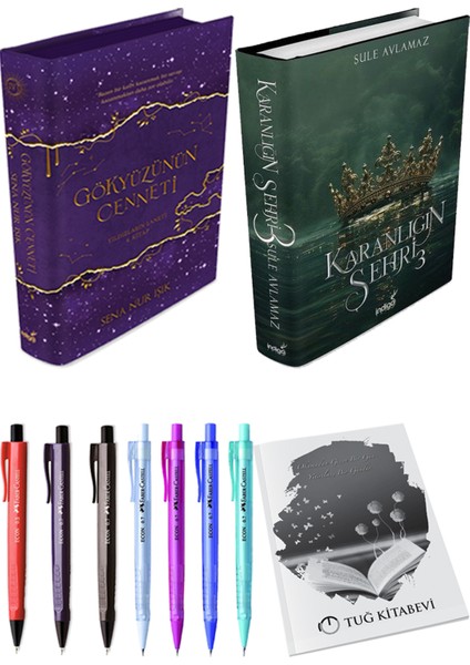 Karanlığın Şehri 3 - Gökyüzünün Cenneti 4 + Kalem + Not Defteri