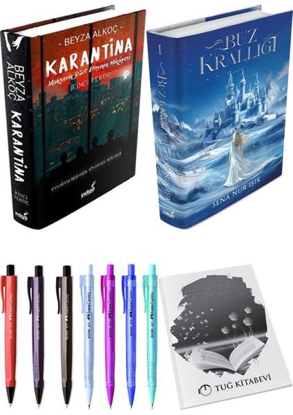 Buz Krallığı - Karantina 2 + Kalem + Not Defteri