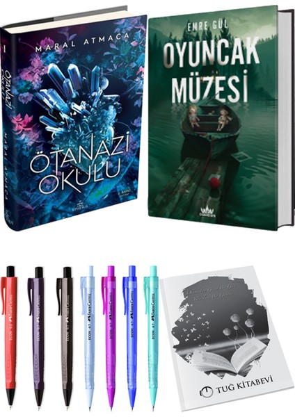 Oyuncak Müzesi 1 Ciltli Emre Gül ve Ephesus Yayınları Ötanazi Okulu 1 Ciltli Maral Atmaca 2li Set