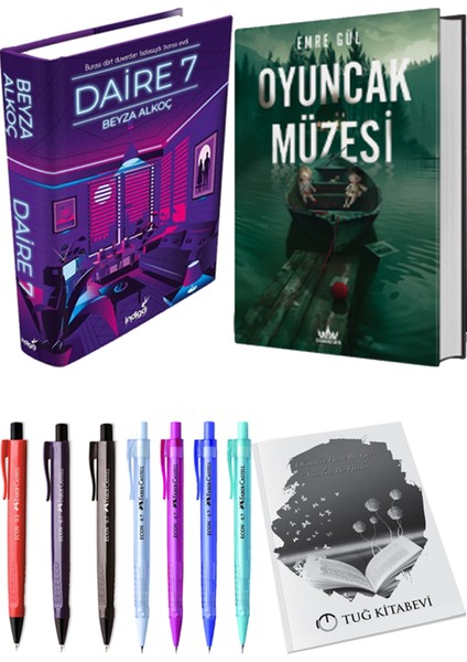 Oyuncak Müzesi 1 Ciltli Emre Gül ve Daire 7 Ciltli Beyza Alkoç 2li Set