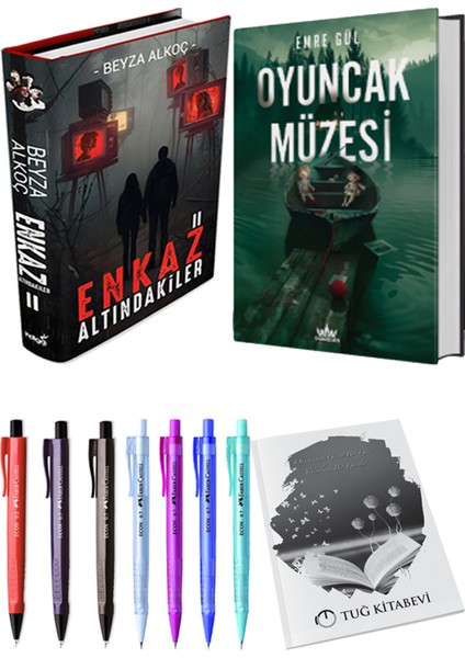 Oyuncak Müzesi 1 Ciltli Emre Gül ve Enkaz Altındakiler 2 Ciltli Beyza Alkoç 2li Set