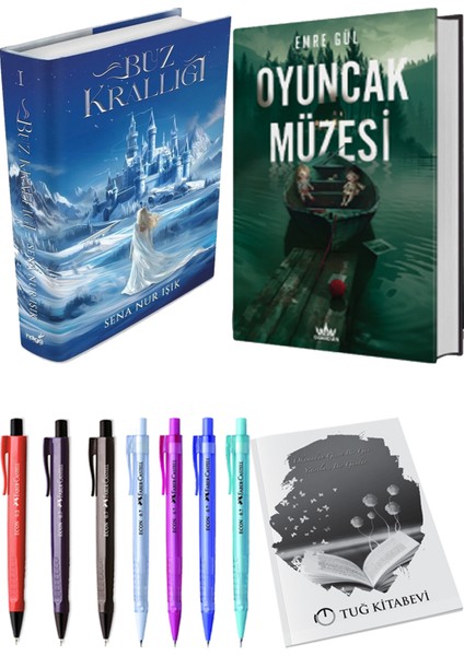 Oyuncak Müzesi 1 Ciltli Emre Gül ve Buz Krallığı Ciltli Sena Nur Işık 2li Set