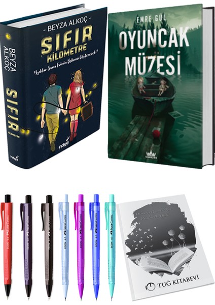 Oyuncak Müzesi 1 Ciltli Emre Gül ve Sıfır Kilometre Ciltli Beyza Alkoç 2li Set