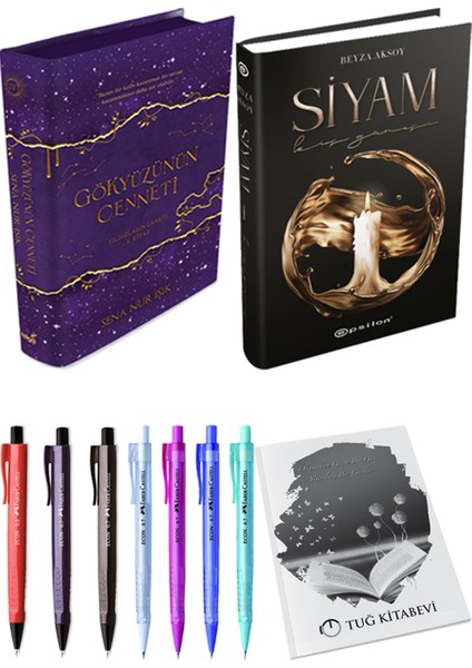 Gökyüzünün Cenneti 4 - Siyam 1 + Kalem + Not Defteri