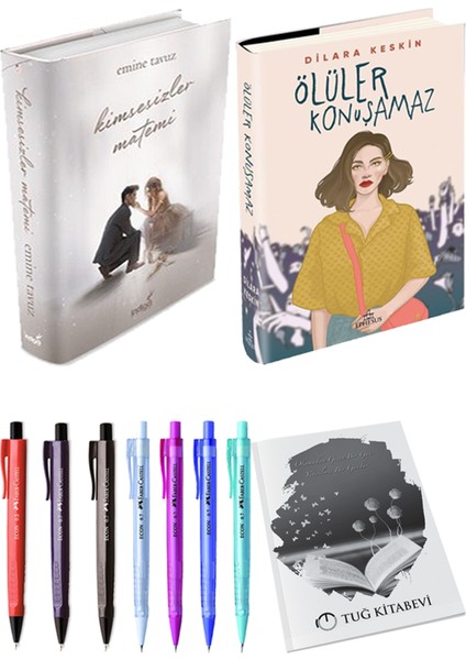 Kimsesizler Matemi 1- Ölüler Konuşamaz + Kalem + Not Defteri