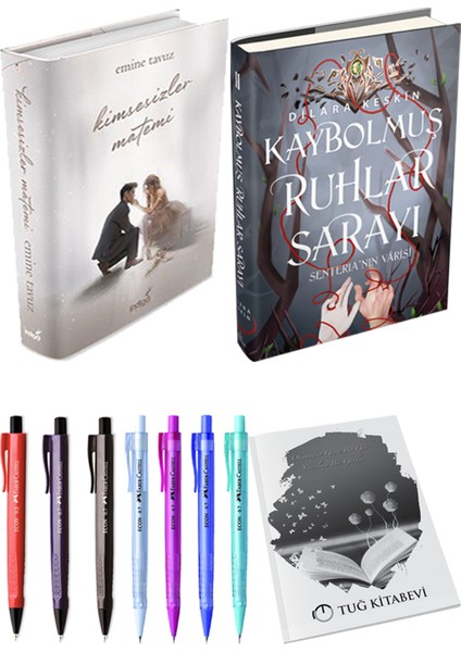 Kimsesizler Matemi 1- Kaybolmuş Ruhlar Sarayı 2 + Kalem + Not Defteri