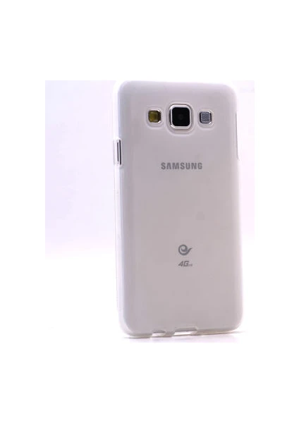 Techno Guru Samsung Galaxy A3 Esnek ve Şeffaf Sheer Premium Tpu Silikon Kılıf