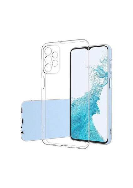 Samsung Galaxy A33 5g Esnek ve Şeffaf Sheer Premium Tpu Silikon Kılıf