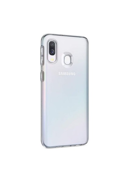 Samsung Galaxy A40 Esnek ve Şeffaf Sheer Premium Tpu Silikon Kılıf