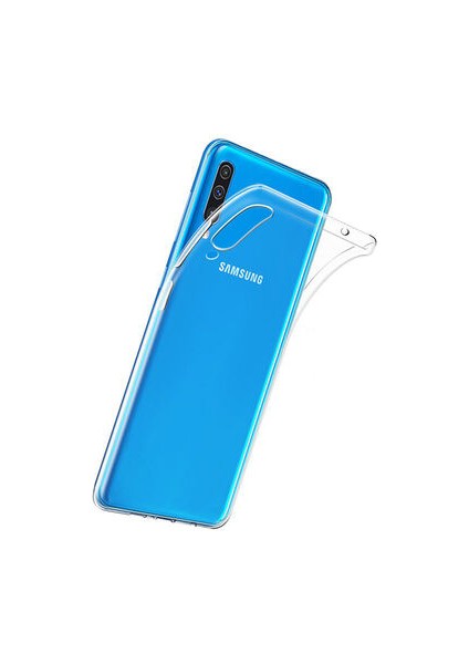 Samsung Galaxy A50 Esnek ve Şeffaf Sheer Premium Tpu Silikon Kılıf