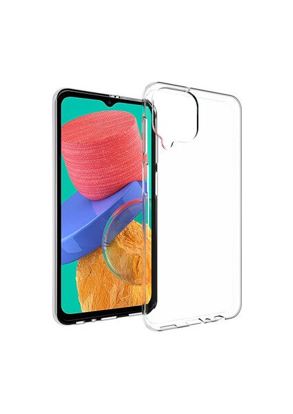 Samsung Galaxy M33 Esnek ve Şeffaf Sheer Premium Tpu Silikon Kılıf