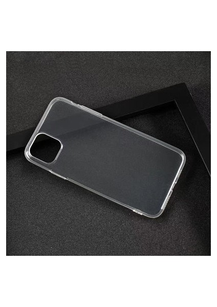 iPhone 11 Pro Max Esnek ve Şeffaf Sheer Premium Tpu Silikon Kılıf