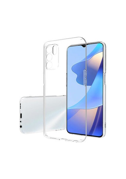 Oppo A16 Esnek ve Şeffaf Sheer Premium Tpu Silikon Kılıf