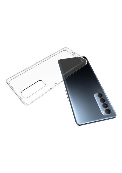 Oppo Reno 4 Pro 4g Esnek ve Şeffaf Sheer Premium Tpu Silikon Kılıf