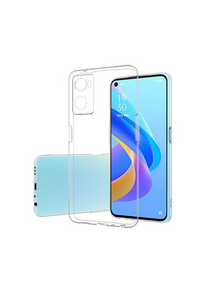 Oppo A96 4g Esnek ve Şeffaf Sheer Premium Tpu Silikon Kılıf