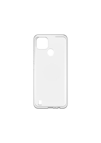 Realme C21 Esnek ve Şeffaf Sheer Premium Tpu Silikon Kılıf