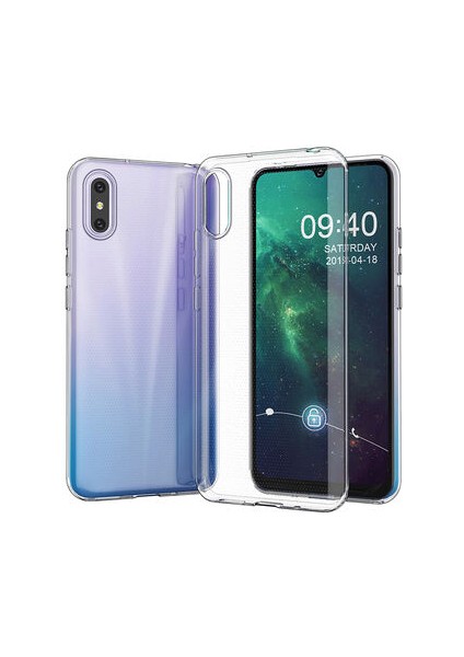 Redmi 9A Esnek ve Şeffaf Sheer Premium Tpu Silikon Kılıf