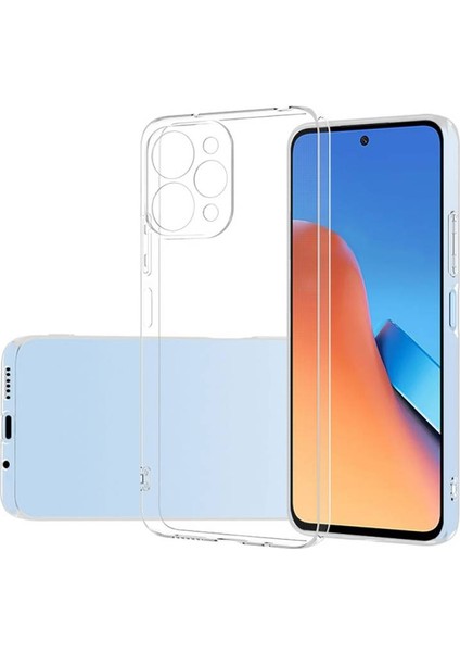 Redmi 12 Esnek ve Şeffaf Sheer Premium Tpu Silikon Kılıf