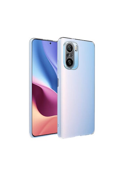 Redmi K40 Esnek ve Şeffaf Sheer Premium Tpu Silikon Kılıf
