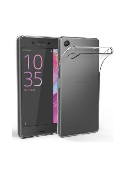 Sony Xperia Xa1 Plus Esnek ve Şeffaf Sheer Premium Tpu Silikon Kılıf