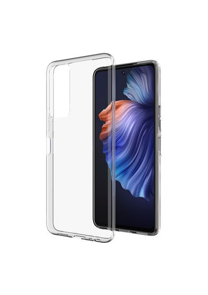 Tecno Camon 18 Esnek ve Şeffaf Sheer Premium Tpu Silikon Kılıf