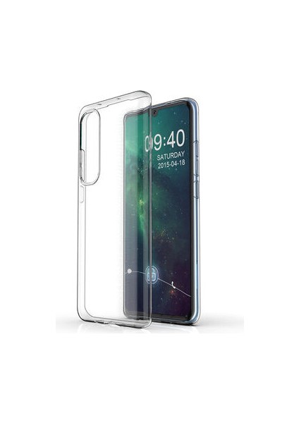 Xiaomi Mi Note 10 Lite Esnek ve Şeffaf Sheer Premium Tpu Silikon Kılıf