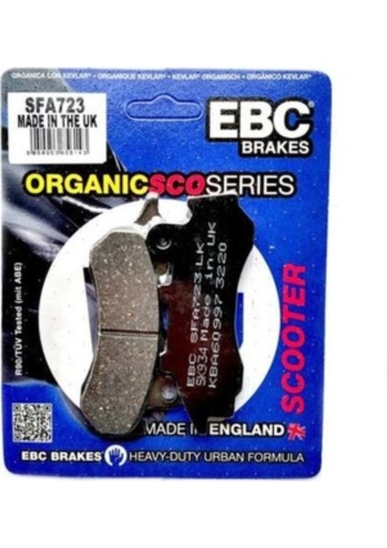 Ebc SFA723 Fren Balata (Made In Uk)