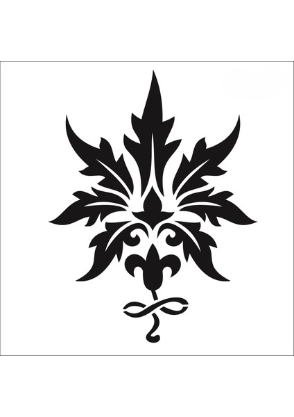 Stencil Sarayi Boyama Şablon Çiçek ve Meyve - 1290