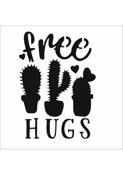 Stencil Sarayi Boyama Şablon Çiçek ve Meyve - 7963