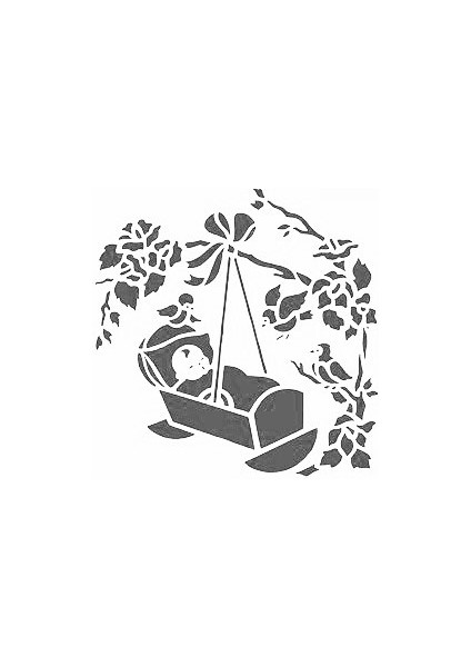 Stencil Sarayi Boyama Şablon Çocuk - 4647