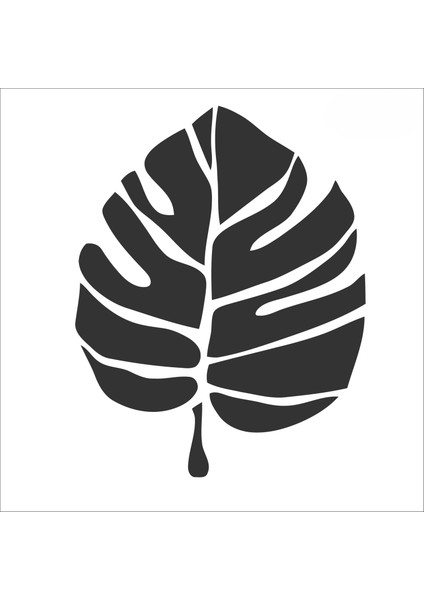 Stencil Sarayi Boyama Şablon Çiçek ve Meyve - 5017