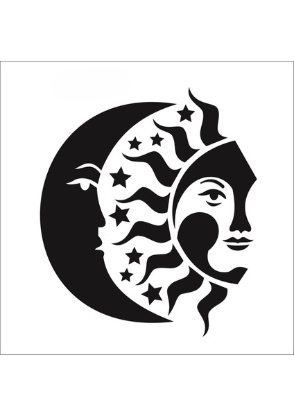 Stencil Sarayi Boyama Şablon Objeler - 1312