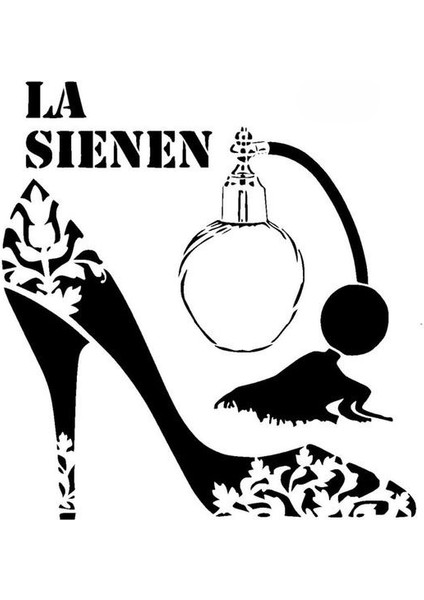 Stencil Sarayi Boyama Şablon Objeler - 4105