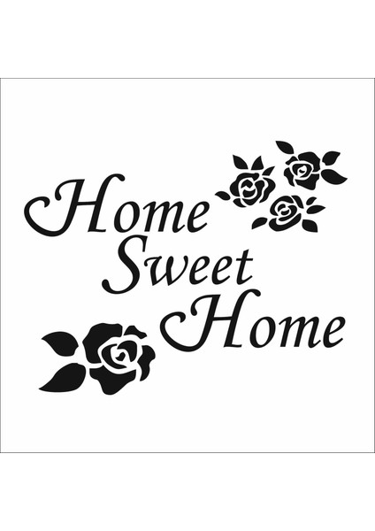 Stencil Sarayi Boyama Şablon Yazı ve Numaralar - 4402