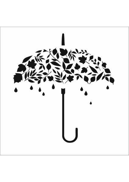 Stencil Sarayi Boyama Şablon Objeler - 4464