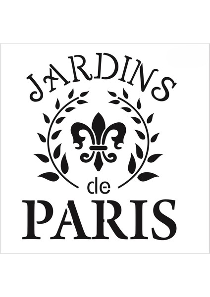 Stencil Sarayi Boyama Şablon Şehirler - 1286