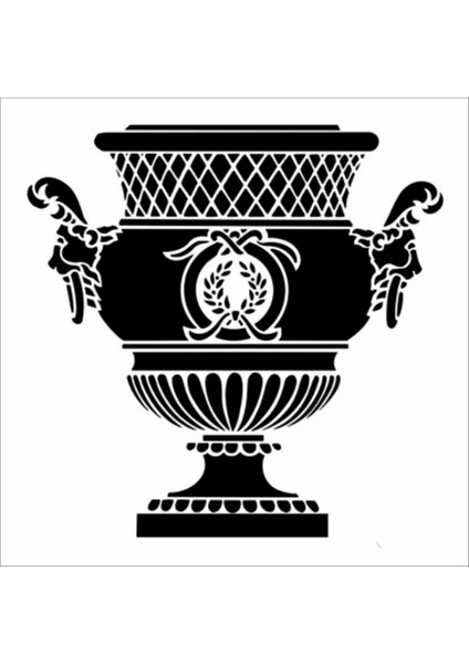 Stencil Sarayi Boyama Şablon Objeler - 8616