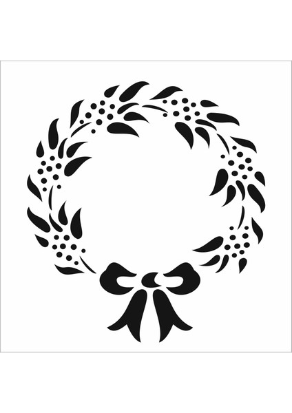 Stencil Sarayi Boyama Şablon Tac - 5045