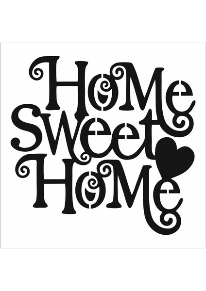 Stencil Sarayi Boyama Şablon Yazı ve Numaralar - 4141