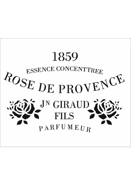 Stencil Sarayi Boyama Şablon Yazı ve Numaralar - 5050