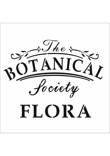 Stencil Sarayi Boyama Şablon Yazı ve Numaralar - 4408