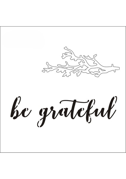 Stencil Sarayi Boyama Şablon Yazı ve Numaralar - 8712