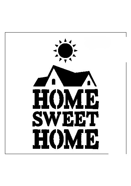 Stencil Sarayi Boyama Şablon Yazı ve Numaralar - 4404