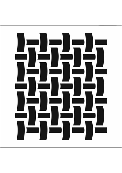 Stencil Sarayi Boyama Şablon Zemin Deseni - 4143