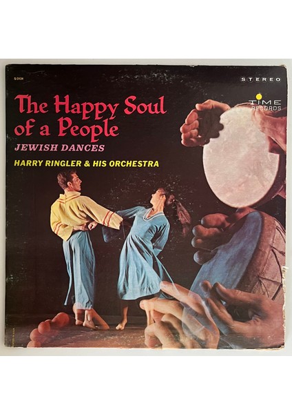 Harry Ringler & His Orchestra The Happy Soul Of A People Jewish Dances Lp Plak (Orinal Dönem Baskı Plak)