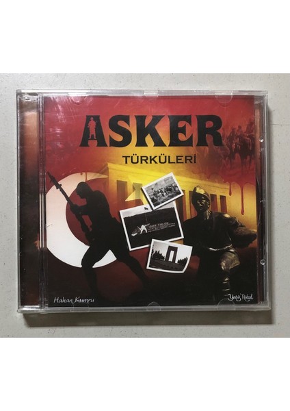 Asker Türküleri CD (Jelatininde Orjnal Dönem Baskı Sıfır Cd)