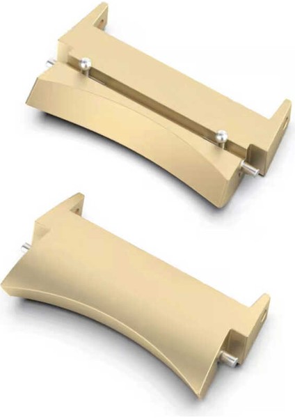 Galaxy Watch 4 Classic 42MM 20MM Metal Kordon Dönüştürücü Blt Gold