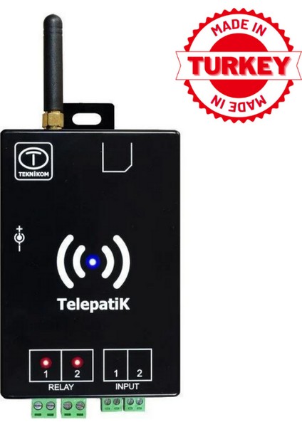 Telepatik-2 Uzaktan Kontrol Gsm Modülü (Iki Çıkışlı)